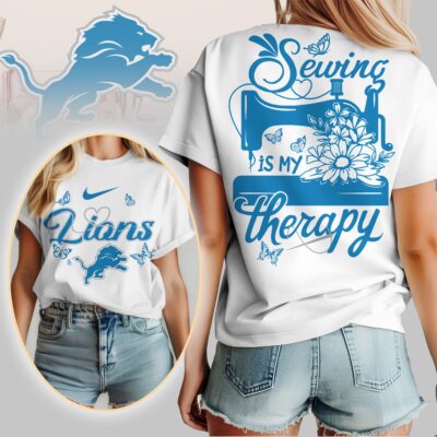 Detroit Lions | Premium NFL Sewing Is My Therapy
