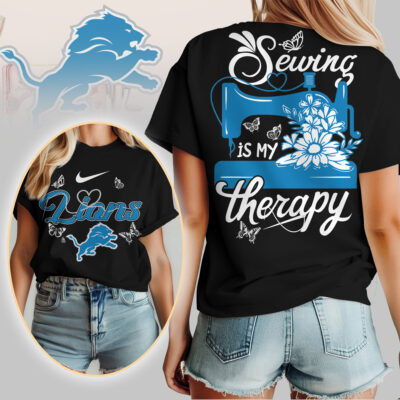 Detroit Lions | Premium NFL Sewing Is My Therapy