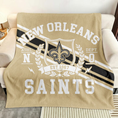 New Orleans Saints | Premium NFL Legacy Fleece Blanket - 30 x 40inch