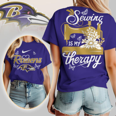 Baltimore Ravens | Premium NFL Sewing Is My Therapy