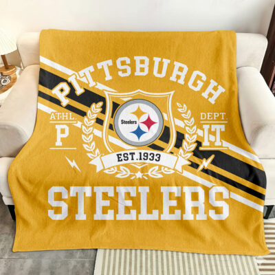 Pittsburgh Steelers | Premium NFL Legacy Fleece Blanket