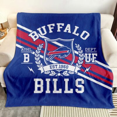 Buffalo Bills | Premium NFL Legacy Fleece Blanket - 30 x 40inch