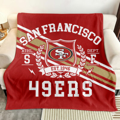 San Francisco 49ers | Premium NFL Legacy Fleece Blanket