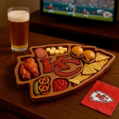 Alternative view of Kansas City Chiefs | Premium NFL Limited Edition Game Day Platter