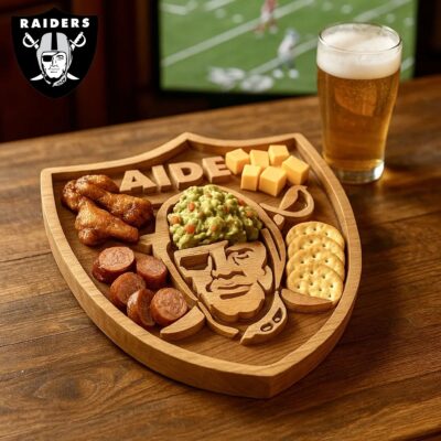 Las Vegas Raiders | Premium NFL Limited Edition Game Day Platter