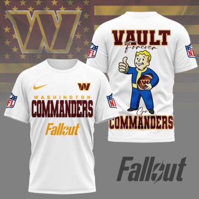 Washington Commanders | Premium NFL Fallout Fan 3D Shirt