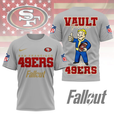 San Francisco 49ers | Premium NFL Fallout Fan 3D Shirt