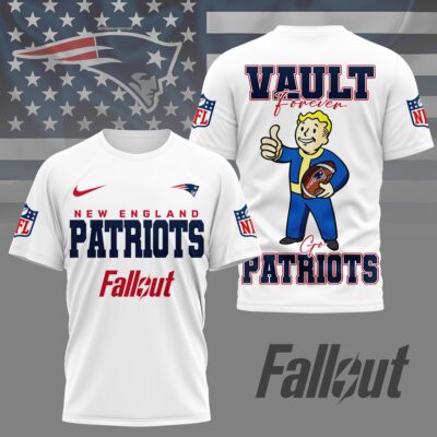 New England Patriots | Premium NFL Fallout Fan 3D Shirt
