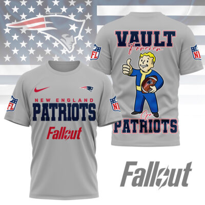 New England Patriots | Premium NFL Fallout Fan 3D Shirt