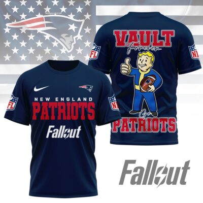New England Patriots | Premium NFL Fallout Fan 3D Shirt