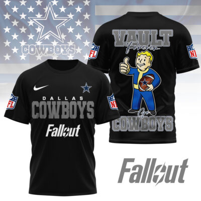 Dallas Cowboys | Premium NFL Fallout Fan 3D Shirt