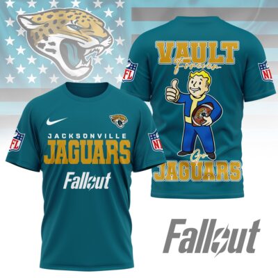 Jacksonville Jaguars | Premium NFL Fallout Fan 3D Shirt
