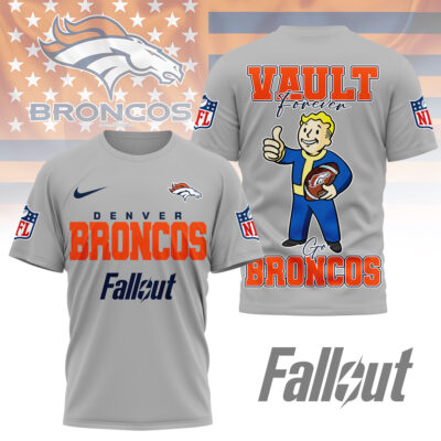 Denver Broncos | Premium NFL Fallout Fan 3D Shirt