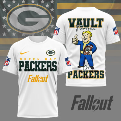 Green Bay Packers | Premium NFL Fallout Fan 3D Shirt