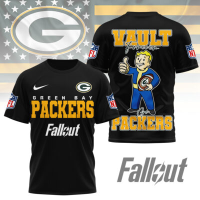 Green Bay Packers | Premium NFL Fallout Fan 3D Shirt