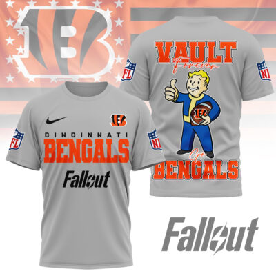 Cincinnati Bengals | Premium NFL Fallout Fan 3D Shirt