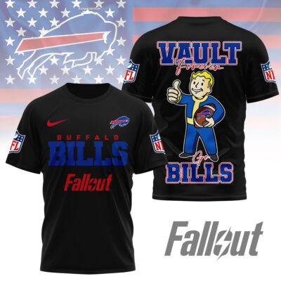 Buffalo Bills | Premium NFL Fallout Fan 3D Shirt