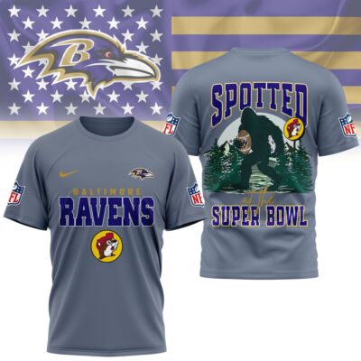 Baltimore Ravens | Premium NFL Spotted at the Super Bowl 3D Shirt