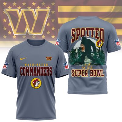 Washington Commanders | Premium NFL Spotted at the Super Bowl 3D Shirt