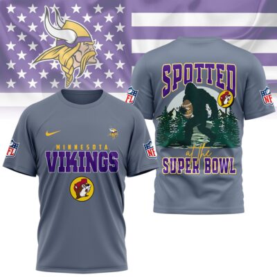 Minnesota Vikings | Premium NFL Spotted at the Super Bowl 3D Shirt