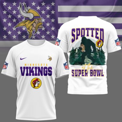 Minnesota Vikings | Premium NFL Spotted at the Super Bowl 3D Shirt