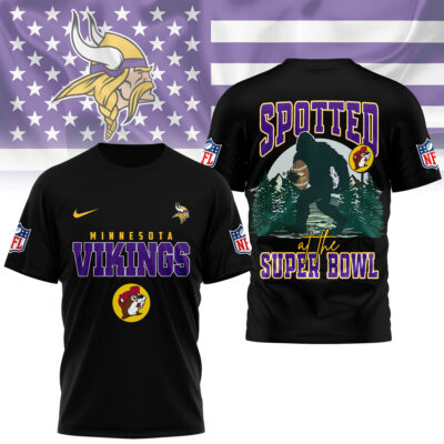 Minnesota Vikings | Premium NFL Spotted at the Super Bowl 3D Shirt