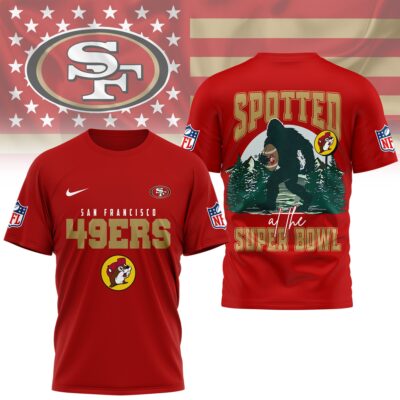 San Francisco 49ers | Premium NFL Spotted at the Super Bowl 3D Shirt