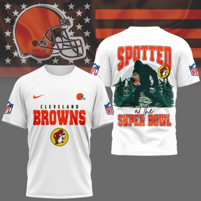 Cleveland Browns | Premium NFL Spotted at the Super Bowl 3D Shirt