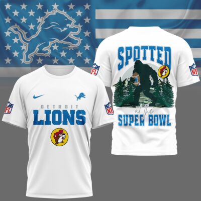 Detroit Lions | Premium NFL Spotted at the Super Bowl 3D Shirt