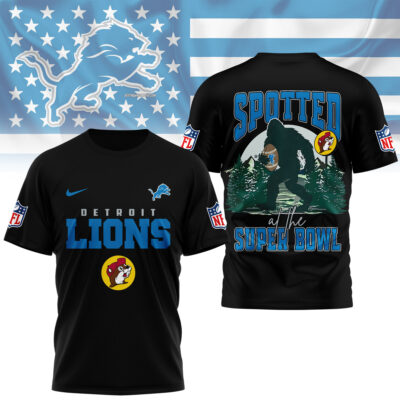 Detroit Lions | Premium NFL Spotted at the Super Bowl 3D Shirt
