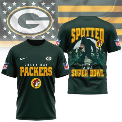 Green Bay Packers | Premium NFL Spotted at the Super Bowl 3D Shirt