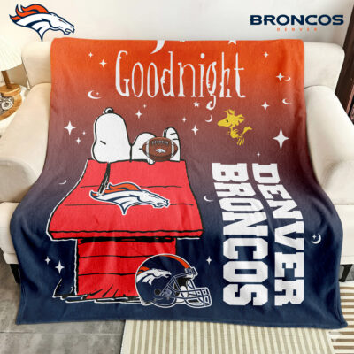 Denver Broncos | Premium NFL Snoopy Fan Blanket