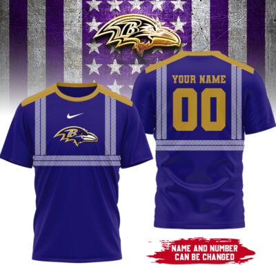 Baltimore Ravens | Premium NFL Safety Short Sleeve Performance T-Shirt