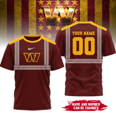 Washington Commanders | Premium NFL Safety Short Sleeve Performance T-Shirt