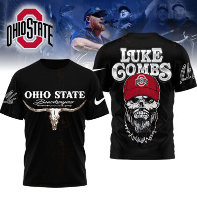 Ohio State Buckeyes | Premium NCAA Luke Combs Country Music 3D Shirt