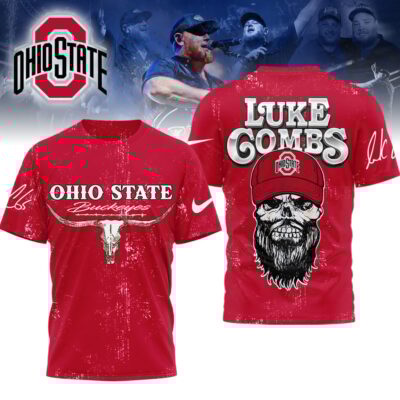 Ohio State Buckeyes | Premium NCAA Luke Combs Country Music 3D Shirt