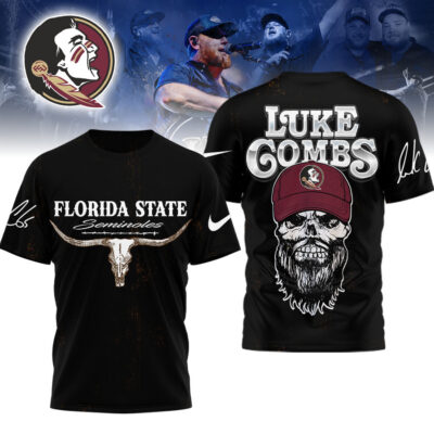 Florida State Seminoles | Premium NCAA Luke Combs Country Music 3D Shirt