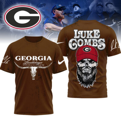 Georgia Bulldogs | Premium NCAA Luke Combs Country Music 3D Shirt