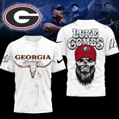 Georgia Bulldogs | Premium NCAA Luke Combs Country Music 3D Shirt