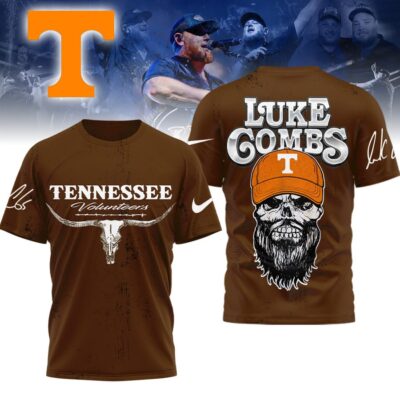 Tennessee Volunteers | Premium NCAA Luke Combs Country Music 3D Shirt
