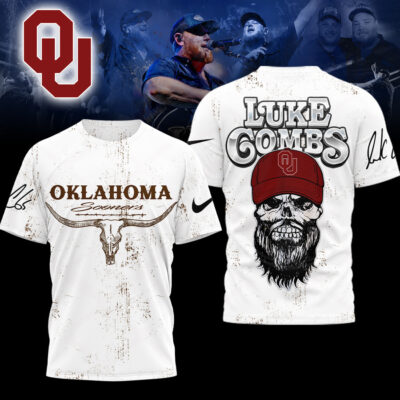 Oklahoma Sooners | Premium NCAA Luke Combs Country Music 3D Shirt