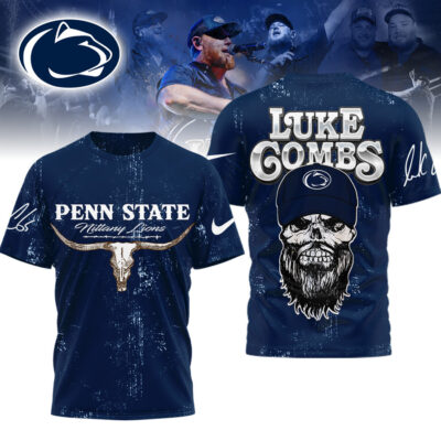 Penn State Nittany Lions | Premium NCAA Luke Combs Country Music 3D Shirt