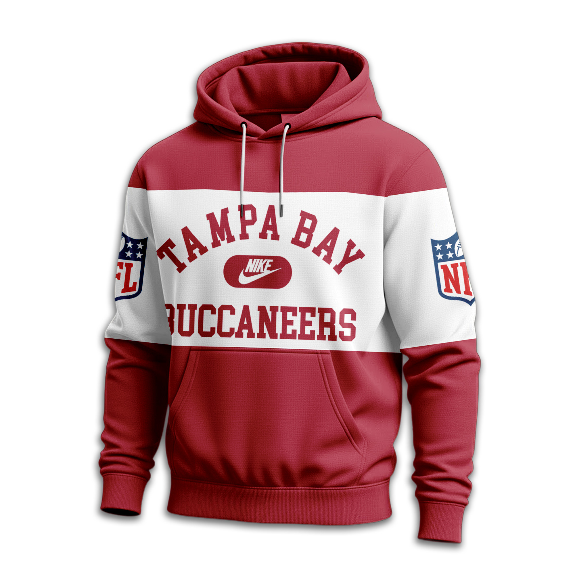 Tampa Bay Buccaneers | Premium NFL Touchdown Spirit Personalized Hoodie - Image 3