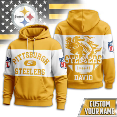 Pittsburgh Steelers | Premium NFL Touchdown Spirit Personalized Hoodie