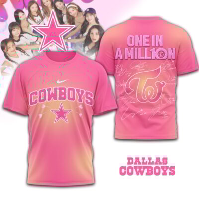 Dallas Cowboys | Premium NFL Twice 10th Anniversary 3D Shirt