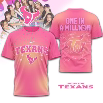 Houston Texans | Premium NFL Twice 10th Anniversary 3D Shirt