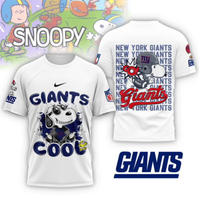 New York Giants | Premium NFL Snoopy Cool Shirt