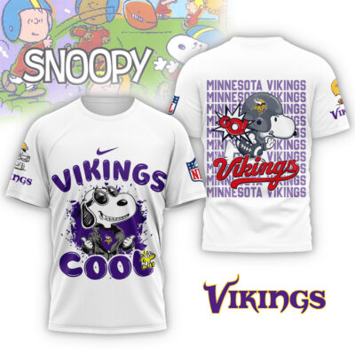 Minnesota Vikings | Premium NFL Snoopy Cool Shirt