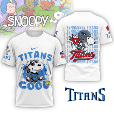 Tennessee Titans | Premium NFL Snoopy Cool Shirt