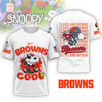 Cleveland Browns | Premium NFL Snoopy Cool Shirt